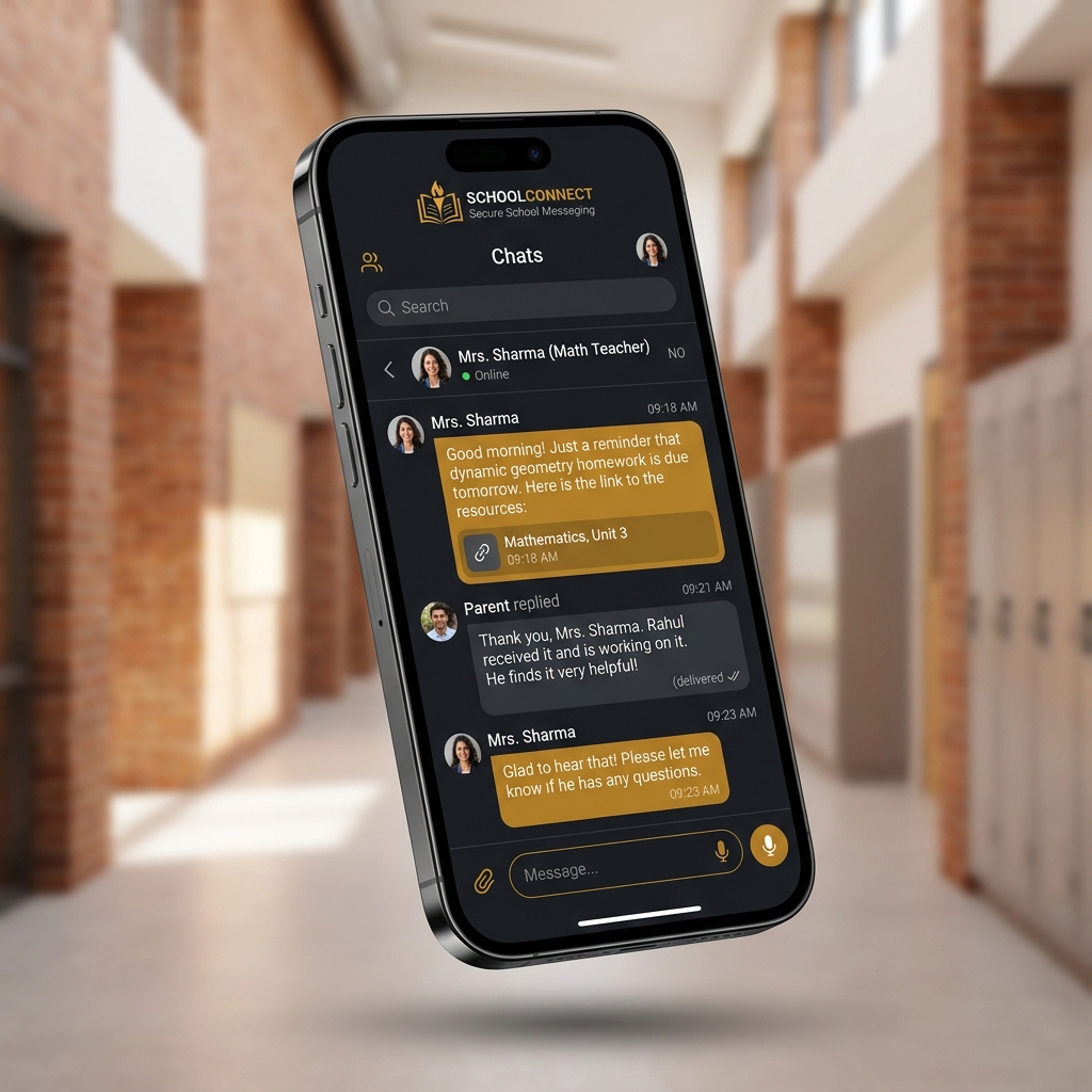 Revise Secure Messenger UI